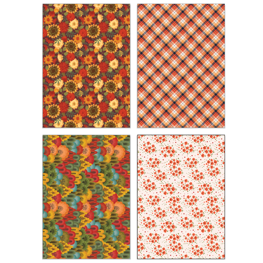 Honey Bee Fall is in the Air Paper Pad