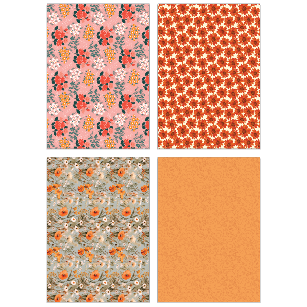 Honey Bee Fall is in the Air Paper Pad