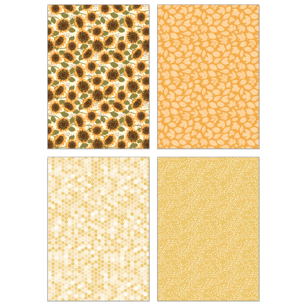Honey Bee Fall is in the Air Paper Pad