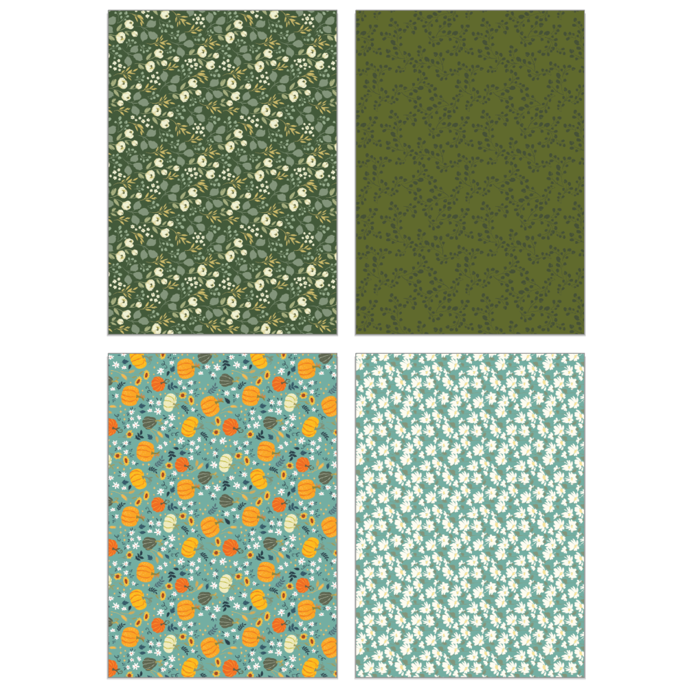 Honey Bee Fall is in the Air Paper Pad