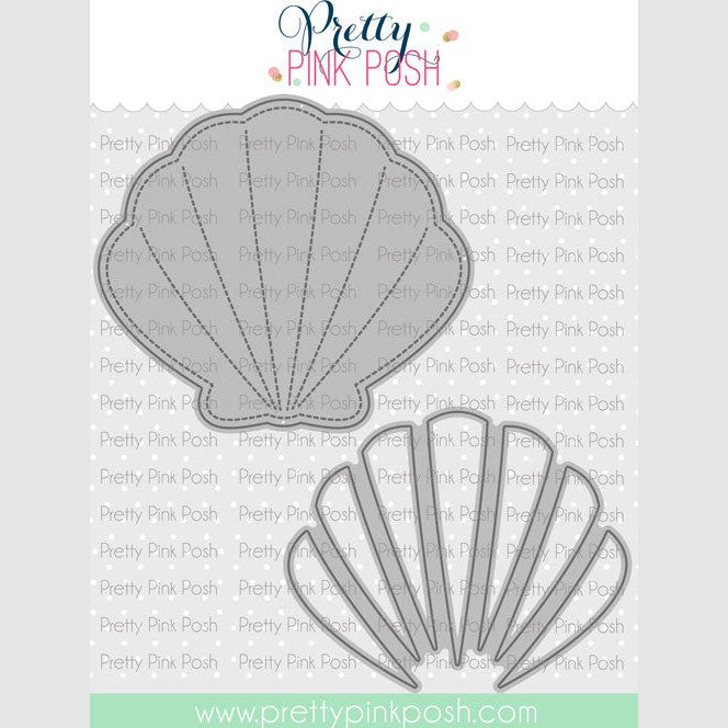 Pretty Pink Posh Seashell Shaker