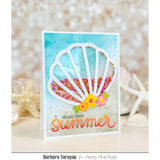Pretty Pink Posh Seashell Shaker