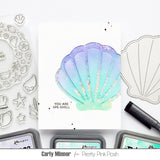 Pretty Pink Posh Seashell Shaker