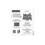Concord & 9th Season's Greetings Stamp Set (6 x 6)