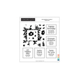 Concord & 9th Sentimental Florals Stamp Set (6 x 6)