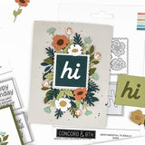Concord & 9th Sentimental Florals Dies