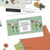 Concord & 9th Sentimental Florals Dies