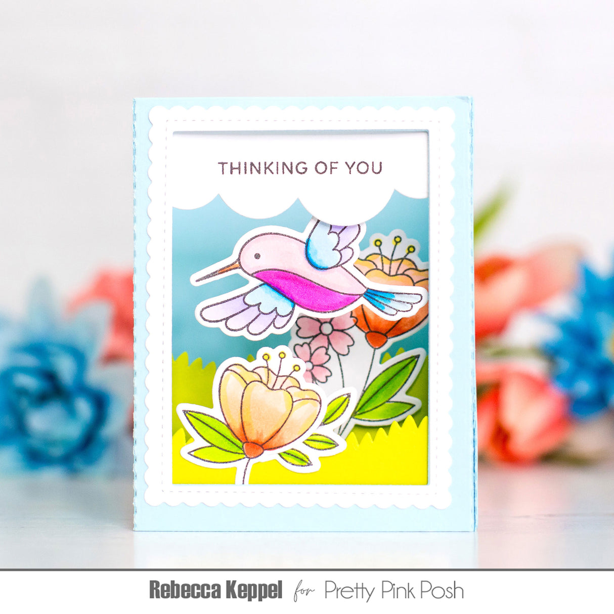Pretty Pink Posh Shadow Box