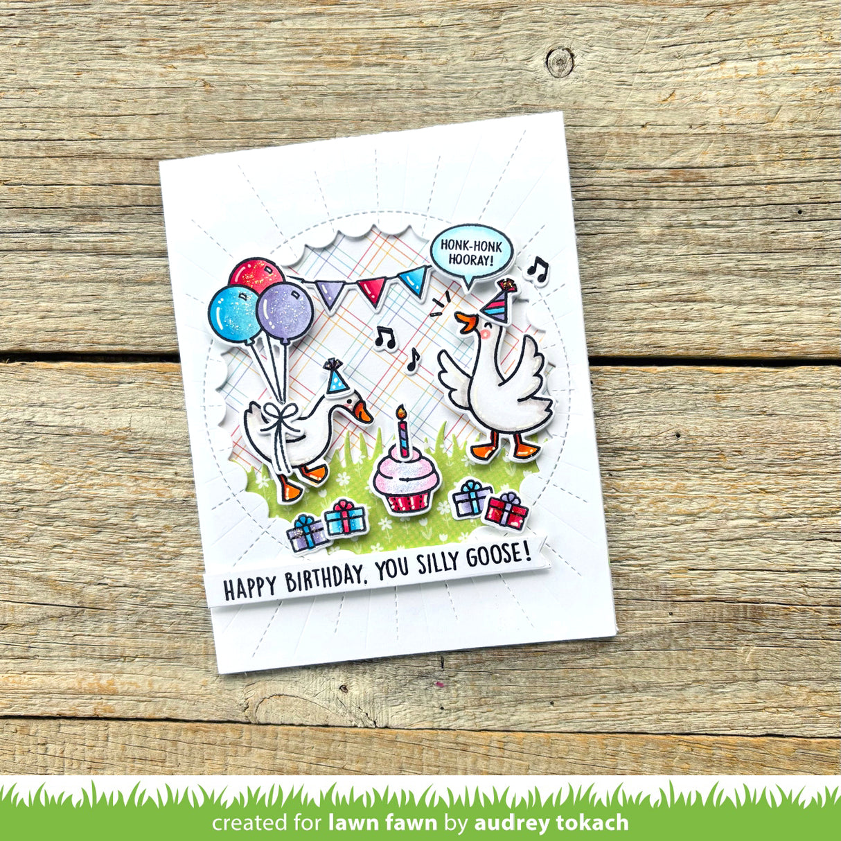 Lawn Fawn silly goose! Stamp
