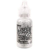 Ranger Stickles Glitter Glue Silver 0.5 fl. oz. Bottle