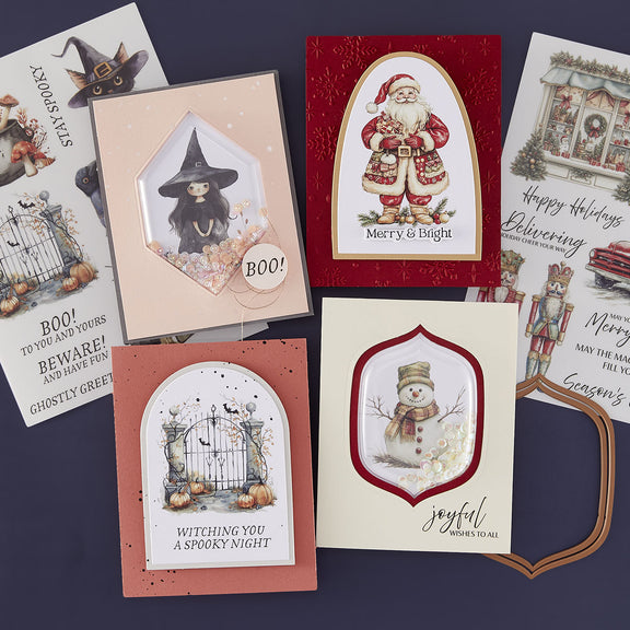 Spellbinders Stay Spooky Rub-On Sheets from the Simply Made Collection