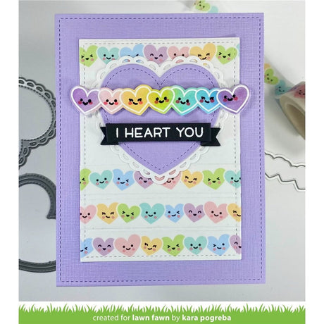 Lawn Fawn Happy Hearts Washi Tape