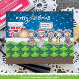 Lawn Fawn Simply Celebrate Santa Stamp, Die & Stencil Bundle