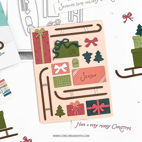Concord & 9th Sleigh Full of Cheer Stamp Set (4 x 6)