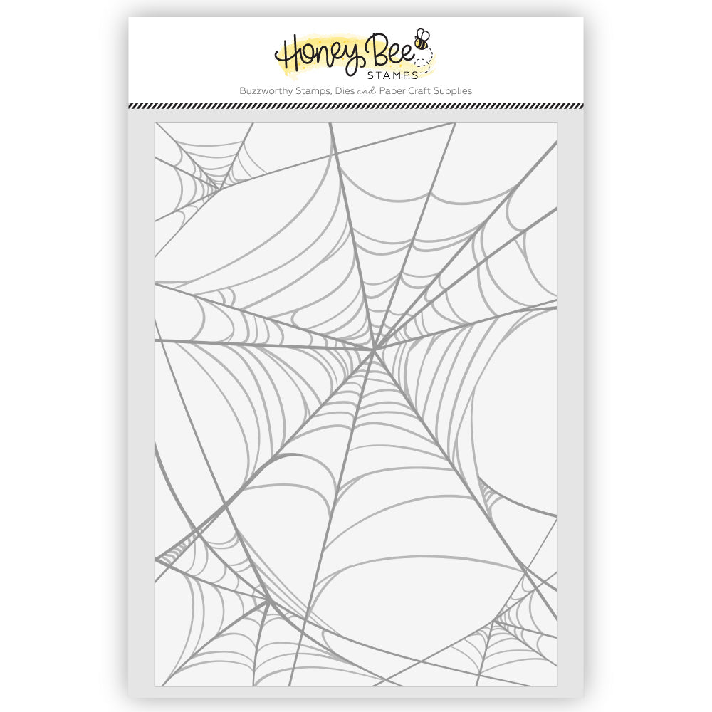 Honey Bee Tangled Web - 3D Embossing Folder