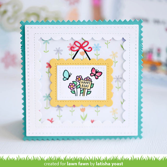 Lawn Fawn Spring Basket Add-on: Birthday Bundle