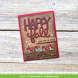Lawn Fawn spring basket add-on: fall Stamp