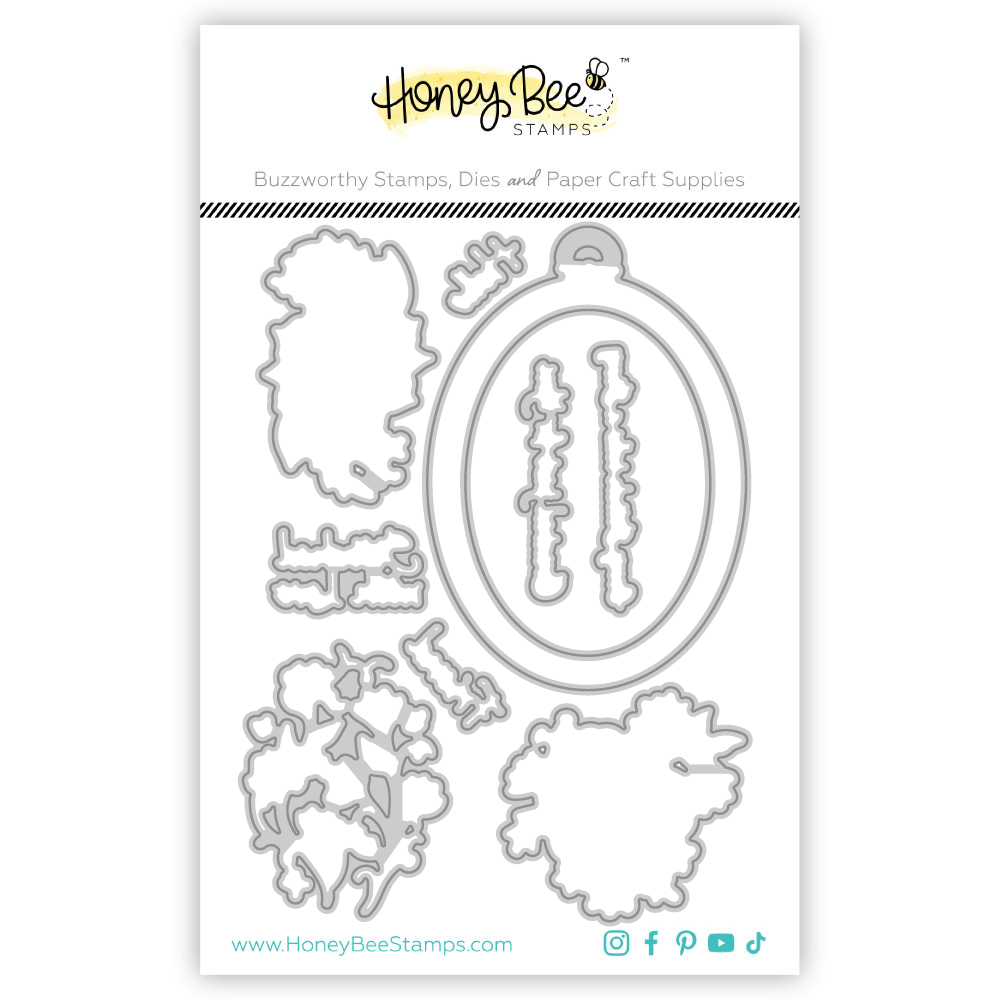 Honey Bee Stamps Stitched With Love - Coordinating Honey Cuts