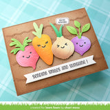 Lawn Fawn Stitched Root Veggies Die Set