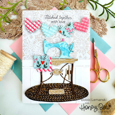 Honey Bee Stamps Lovely Layers: Stitching Elements - Honey Cuts