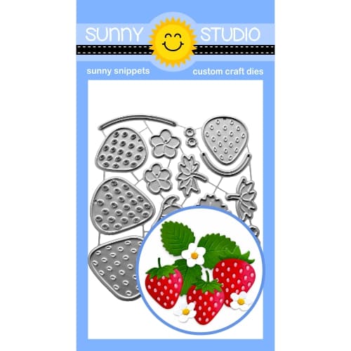 Sunny Studio Stamps Strawberry Patch Dies