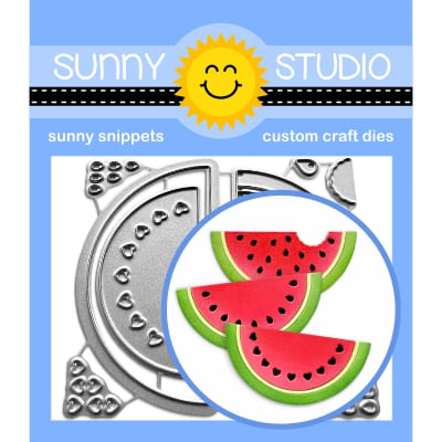 Sunny Studio Stamps Juicy Watermelon Dies