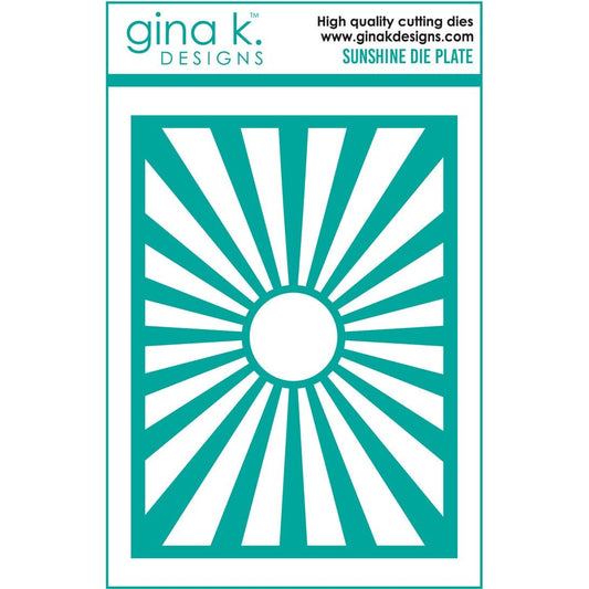Gina K Designs Sunshine Die Plate