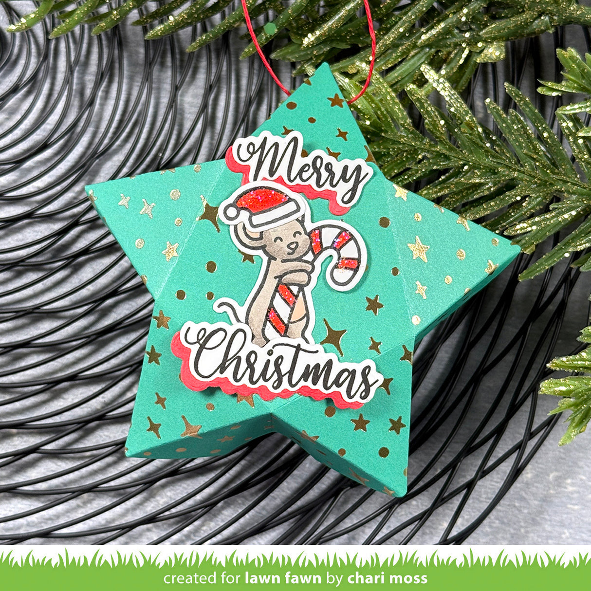 Lawn Fawn sweet christmas mice