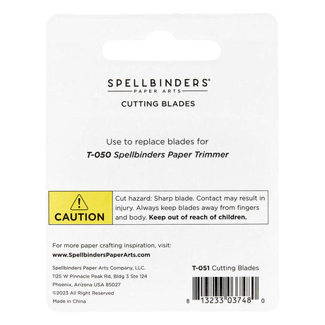 Spellbinders Replacement Cutting Blades