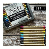 Tim Holtz Distress Watercolor Pencils - Set 1