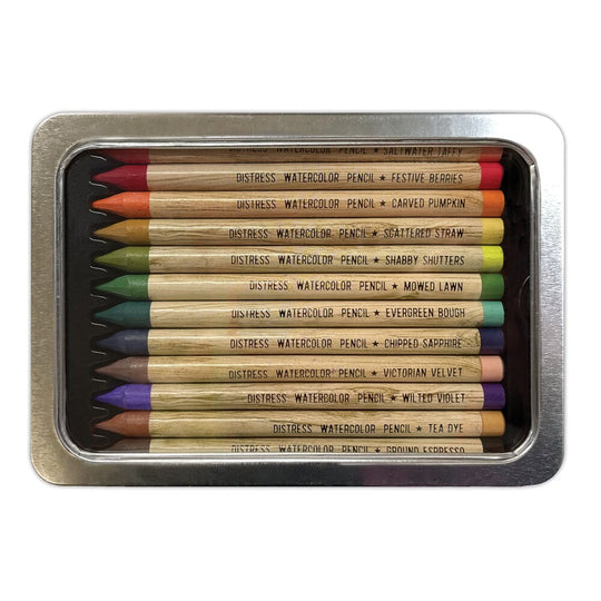 Tim Holtz Distress Watercolor Pencils - Set 4