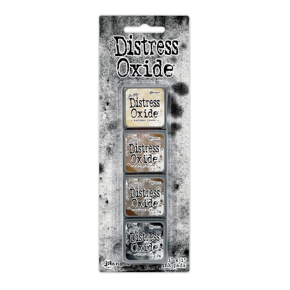 *preorder* Tim Holtz Distress Mini Oxide Ink Pads 4/Pkg Kit #6
