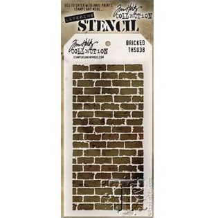 Tim Holtz Stampers Anonymous - Layering Stencils - Bricked