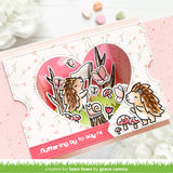 Lawn Fawn Ta-da! Diorama! Heart Window Add-on Die Set