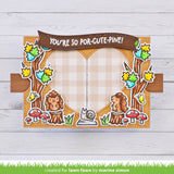 Lawn Fawn Ta-da! Diorama! Heart Window Add-on Die Set