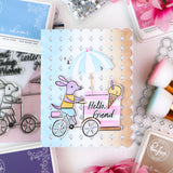 Pinkfresh Studio Starry Scallops coverplate die