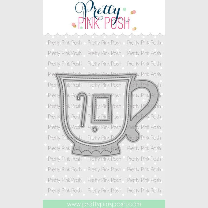 Pretty Pink Posh Teacup Shaker