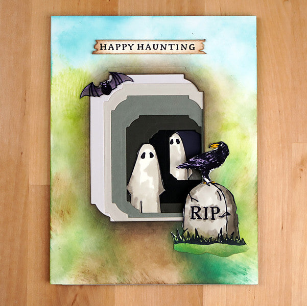 Spellbinders Notched Corner Frames Etched Dies - BetterPress Autumn Collection
