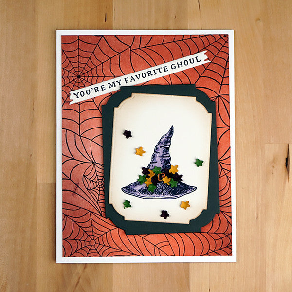 Spellbinders Notched Corner Frames Etched Dies - BetterPress Autumn Collection