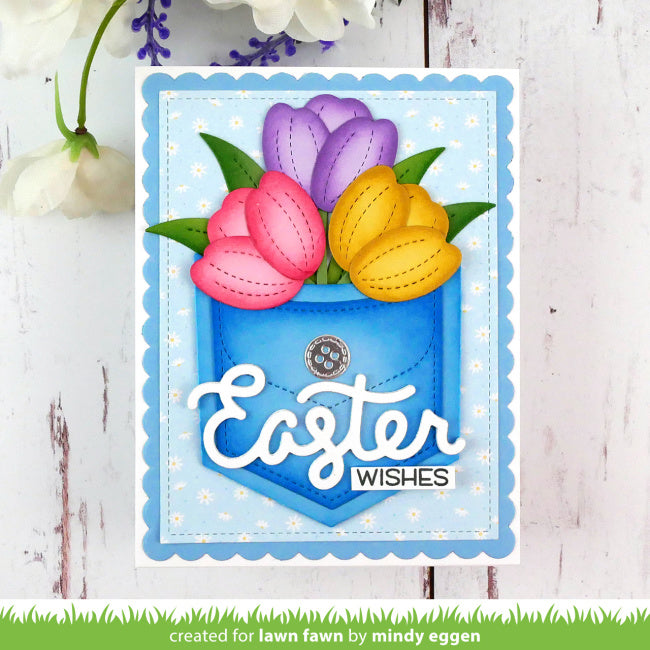 Lawn Fawn Scripty Easter & Scripty Easter Outline Add-on