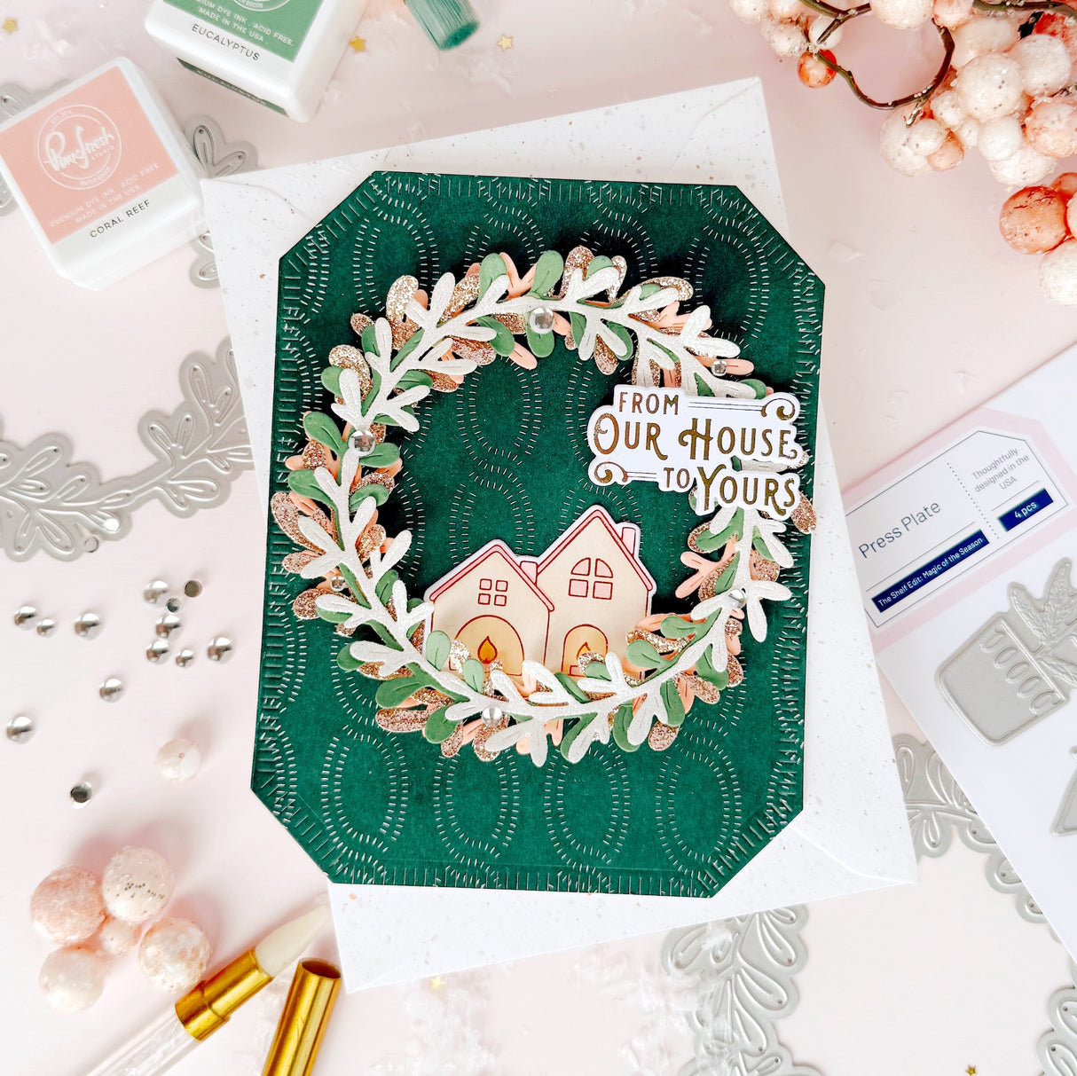 Pinkfresh Studio The Shelf Edit: Magic of the Season stamp