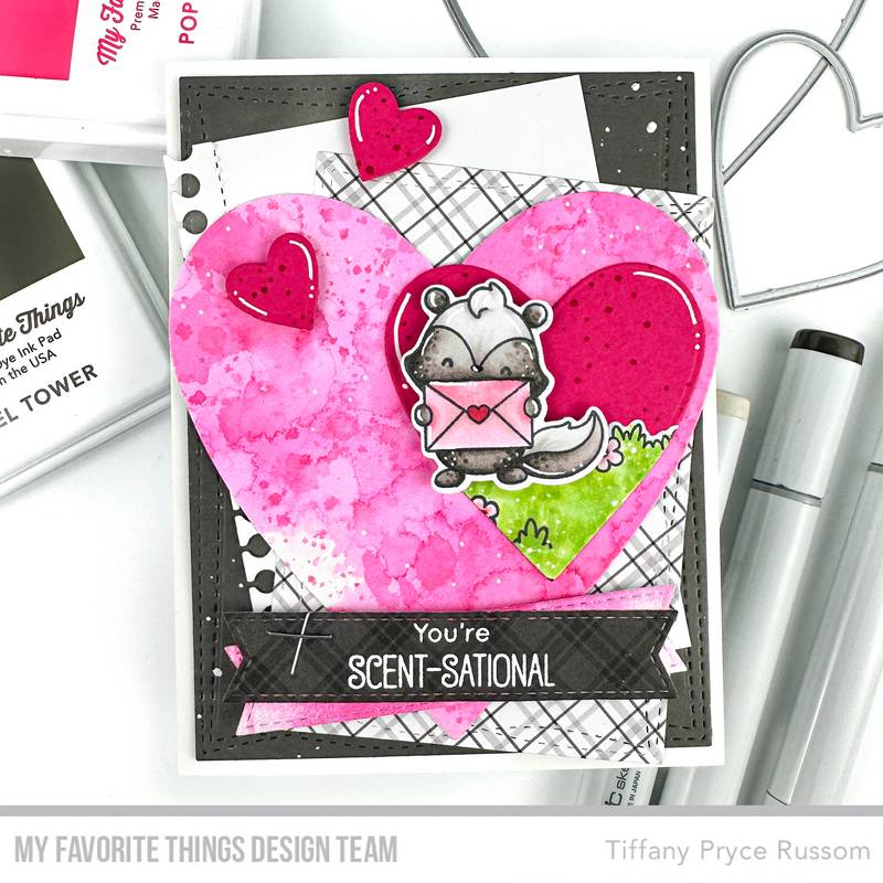 My Favorite Things JB Scent-sational Skunks Stamp & Die Duo