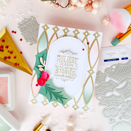 Pinkfresh Studio Once Upon a Holiday press plate