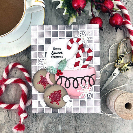Spellbinders Merry Mug Creations Etched Dies - Merry Mug & Circle Delights Collection - Nichol Spohr