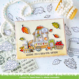 Lawn Fawn Treat Cart Add-on: Coffee Stamp, Die & Stencil Bundle