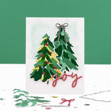 Concord & 9th Triple-step Evergreen Stamp Set (4 x 8)