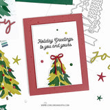 Concord & 9th Triple-step Evergreen Stamp Set (4 x 8)