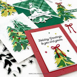 Concord & 9th Triple-step Evergreen Stamp Set (4 x 8)