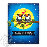 Sunny Studio Stamps Tropical Birds Stamp & Die Bundle