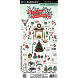 49 & Market Mistletoe and Memories Laser Cut Elements